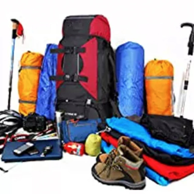 große Wanderrucksack, Trekkingrucksack 80L, Großes Fassungsvermögen, maximalen Tragekomfort, Interner ALU- Rahmen, Wasser abweisend, Wasserdicht, Integrierter Regenüberzug, Farbe: dunkelblau, hellblau, rot, schwarz. 7-Stufen-Anpassung für eine Vielzahl von Körpergrößen für Männer, Frauen und Jugendliche.