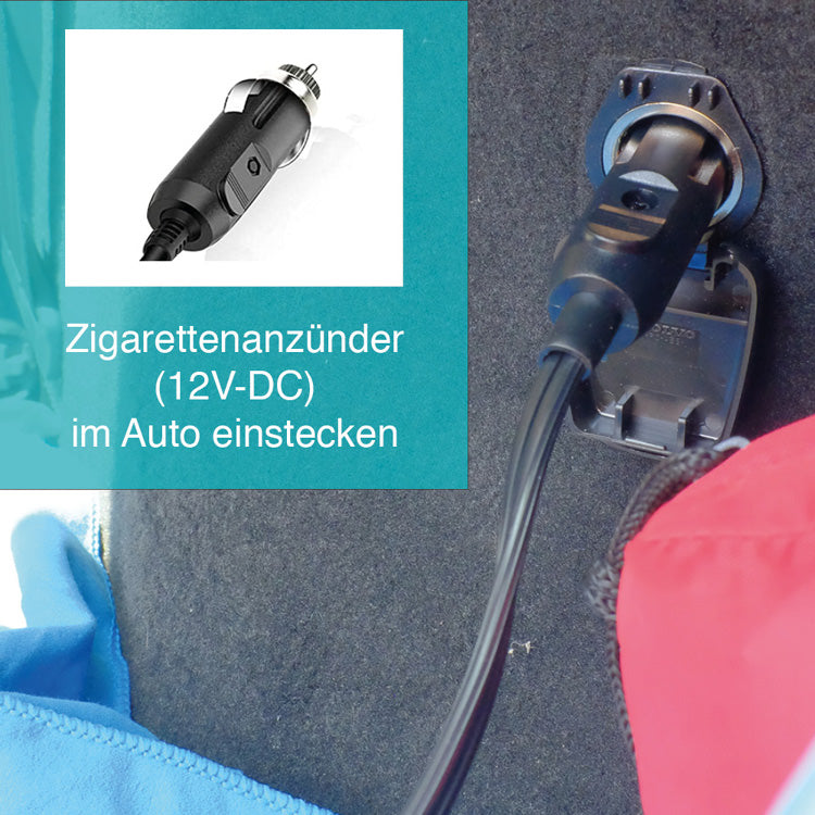 Elektrische Doppel- SUP Luftpumpe mit voreingestellter PSI-Auto-Off-Funktion, 20 PSI, 6 Luftpumpenadapter zum Aufpumpen von SUP-Paddle-Board, Kajak, Booten, Flößen, Schwimmbad