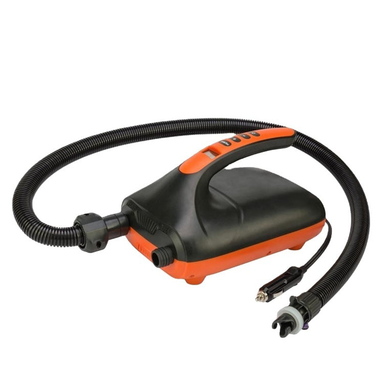 Elektrische Doppel- SUP Luftpumpe mit voreingestellter PSI-Auto-Off-Funktion, 20 PSI, 6 Luftpumpenadapter zum Aufpumpen von SUP-Paddle-Board, Kajak, Booten, Flößen, Schwimmbad